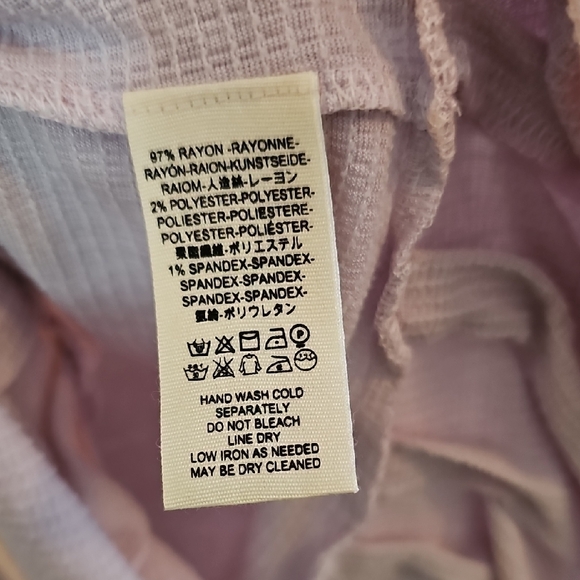 Free People Your Girl Tunic Lavender Womens XS Oversized - Picture 8 of 9